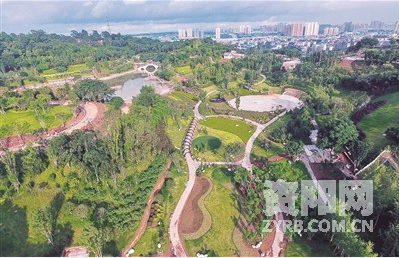 鳳嶺公園展新顏  市民稱(chēng)贊修得好